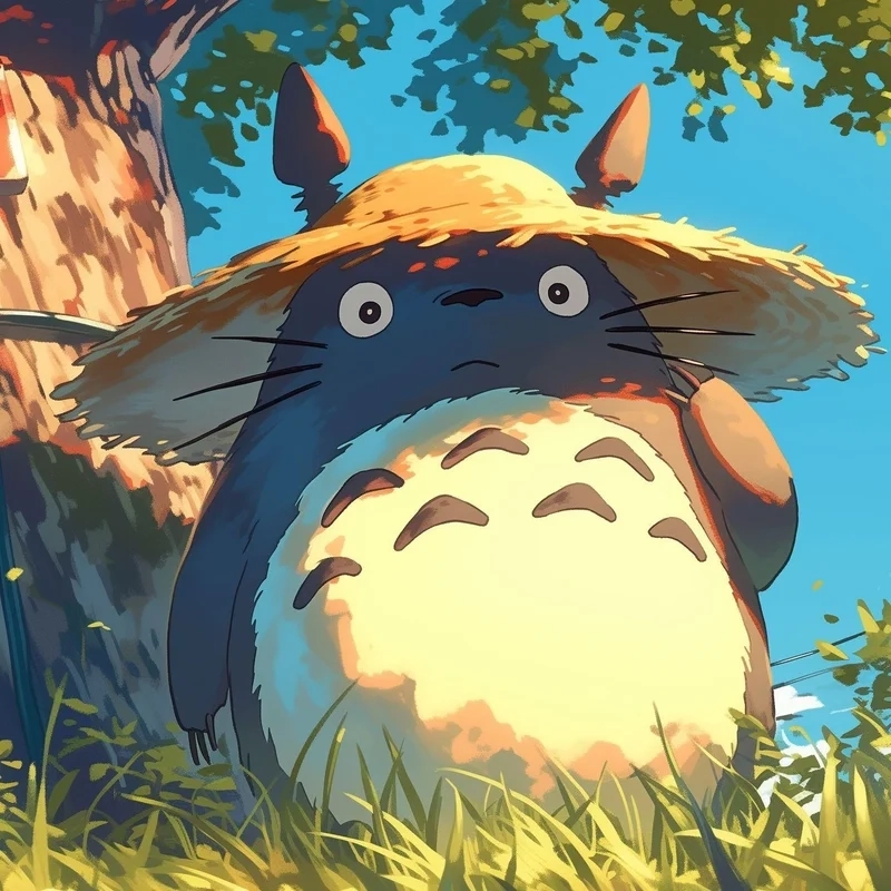 Totoro hình nền đa dạng phong cách dễ thương và huyền bí
