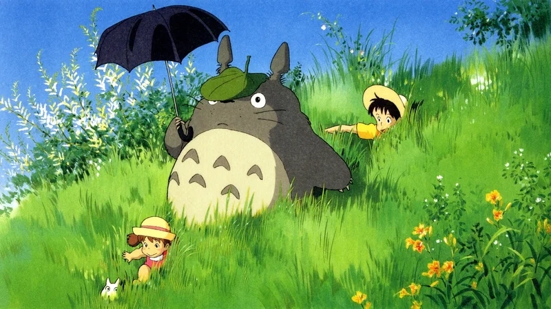 Hình nền Hàng xóm của tôi là Totoro gợi nhớ ký ức tuổi thơ tuyệt đẹp