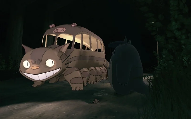 Totoro 4k hình ảnh sắc nét tạo cảm giác sống động cho thiết bị số