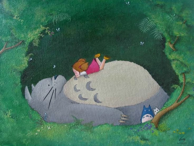 Hình nền Totoro cho máy tính đa dạng phong cách phù hợp mọi thiết bị