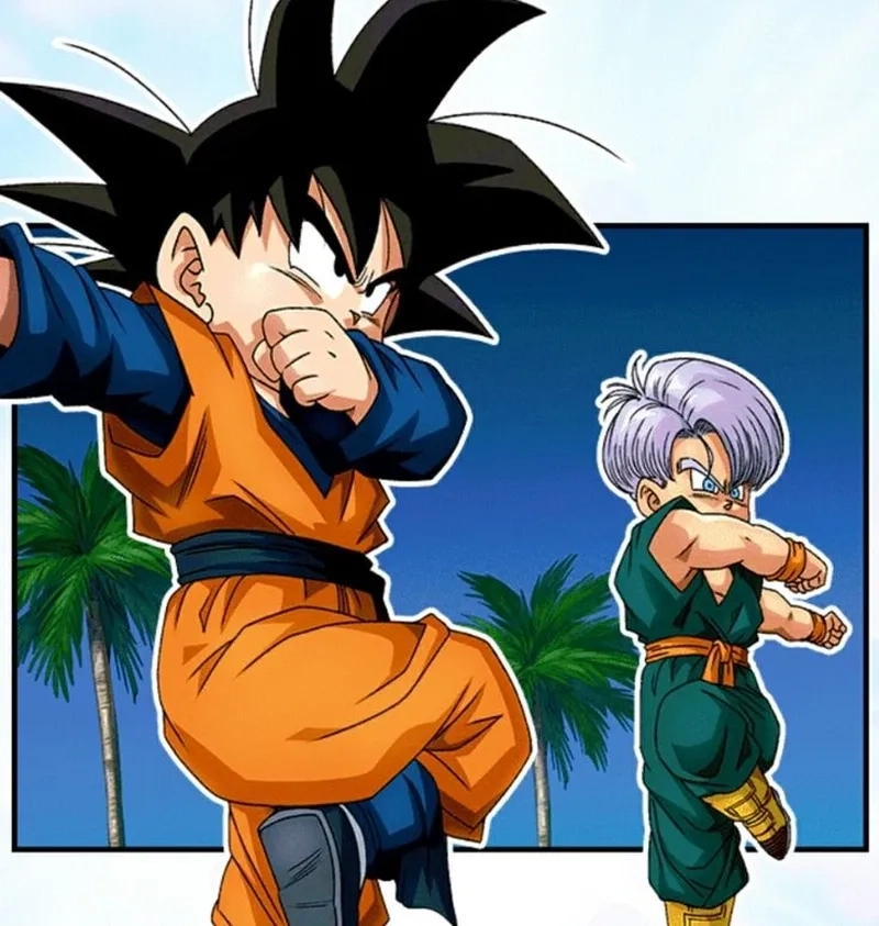 Goten and Trunks là biểu tượng tình bạn trong thế giới dragon ball