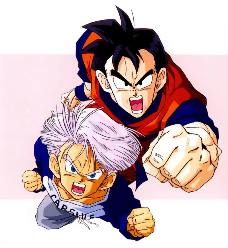 Trunks long hair xuất hiện cực ngầu trong trận chiến chống lại Cell