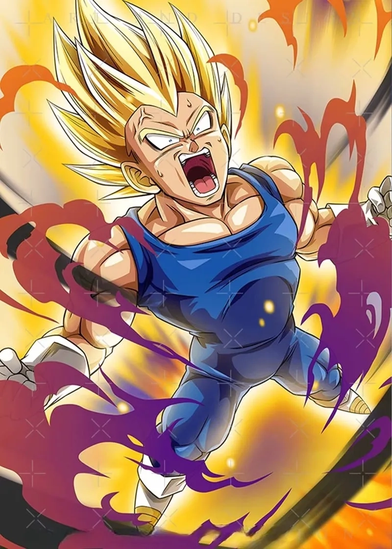 Chiều cao Vegeta nhỏ nhưng sức mạnh thì không ai sánh bằng