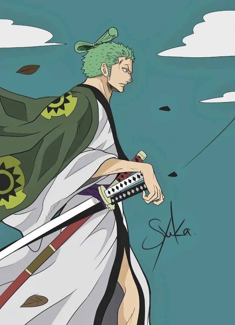 Khoảnh khắc vui nhộn cực dễ thương của Zoro hài
