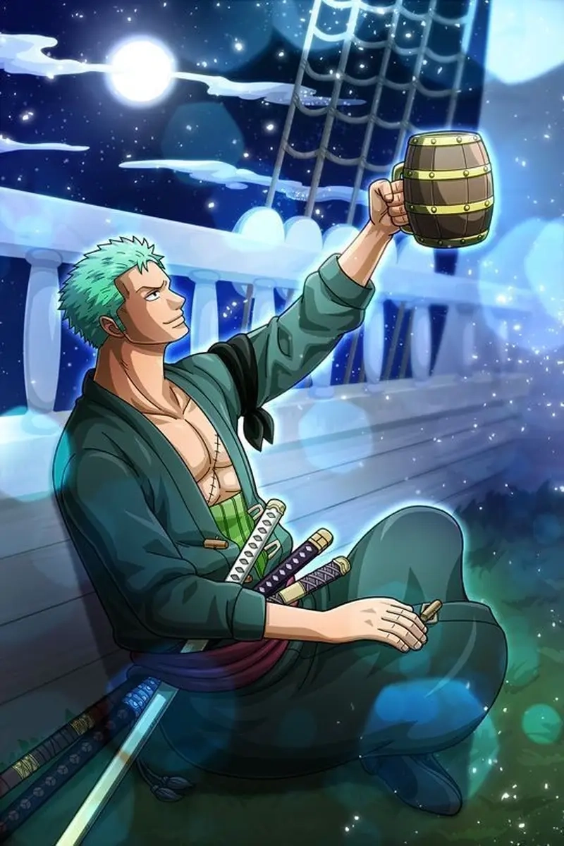 Vẻ ngoài cuốn hút không ngờ của Zoro đẹp trai