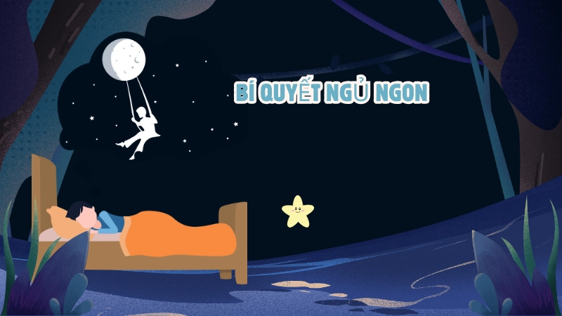 Bí quyết ngủ ngon và sâu suốt đêm chuẩn khoa học