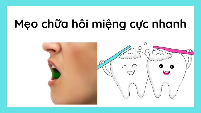 Tại sao hơi thở lại có mùi dù đánh răng đều?