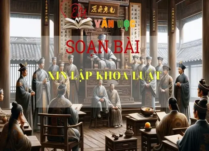 Soạn bài Xin lập khoa luật - Ngữ Văn Lớp 11