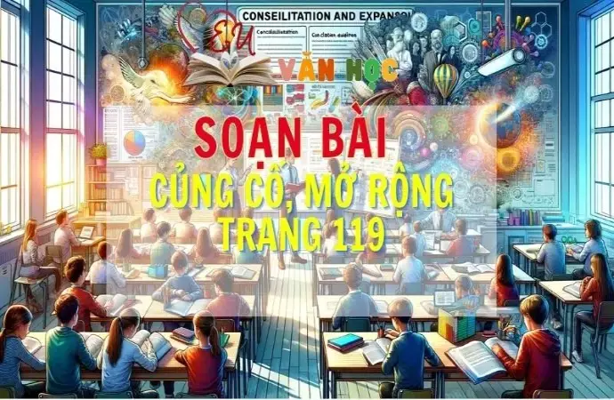 SOẠN VĂN BÀI CỦNG CỐ, MỞ RỘNG TRANG 119 - SÁCH KẾT NỐI TRI THỨC LỚP 11 TẬP 2