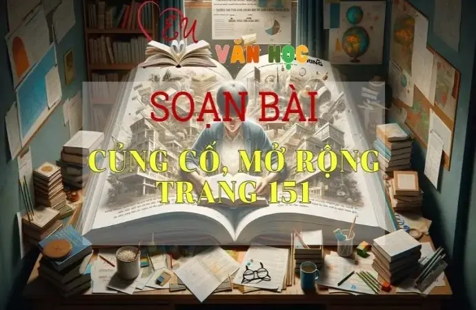 SOẠN VĂN BÀI CỦNG CỐ, MỞ RỘNG TRANG 151 - SÁCH KẾT NỐI TRI THỨC LỚP 11 TẬP 1