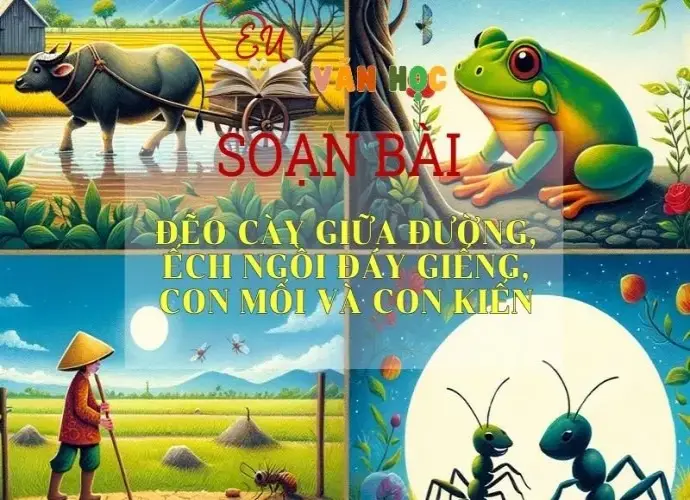 Soạn bài Đẽo cày giữa đường, Ếch ngồi đáy giếng, Con mối và con kiến - Kết nối tri thức - Ngữ văn lớp 7 tập 2