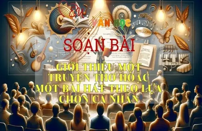 Soạn bài Giới thiệu một truyện thơ hoặc một bài hát theo lựa chọn cá nhân - Sách Chân trời sáng tạo lớp 11