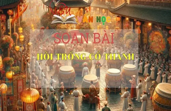 SOẠN VĂN BÀI HỒI TRỐNG CỔ THÀNH- SÁCH CÁNH DIỀU LỚP 10 TẬP 2