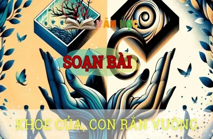 Soạn bài Khoe của, con rắn vuông - ngữ văn 8 tập 1- sách Chân trời sáng tạo