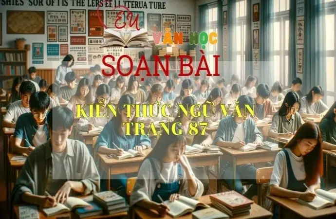 Soạn bài Kiến thức ngữ văn trang 87 - Sách Cánh Diều Lớp 11