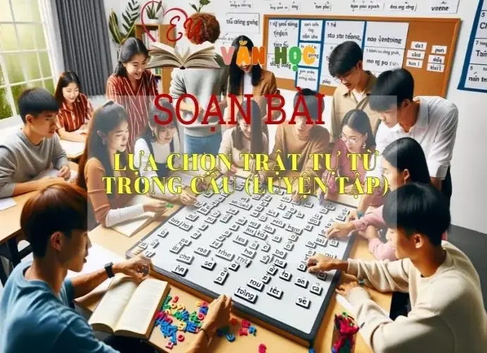 Soạn bài Lựa chọn trật tự từ trong câu ( luyện tập ) SGK Ngữ văn 8