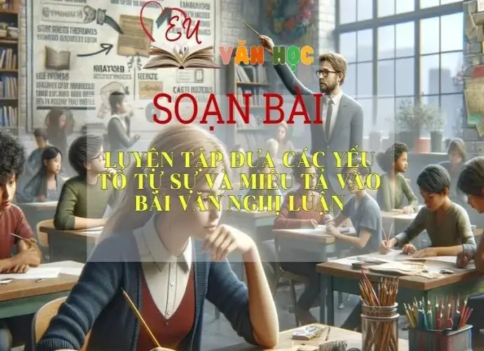 Soạn bài Luyện tập đưa các yếu tố tự sự và miêu tả vào bài văn nghị luận SGK Ngữ văn 8