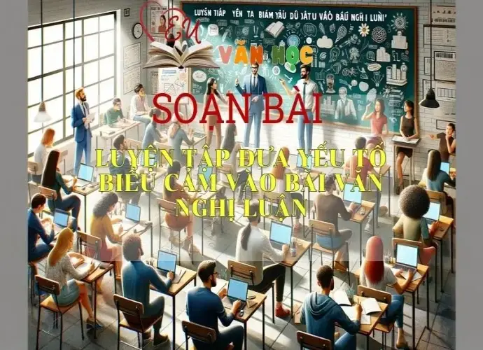 Soạn bài Luyện tập đưa yếu tố biểu cảm vào bài văn nghị luận SGK Ngữ văn 8