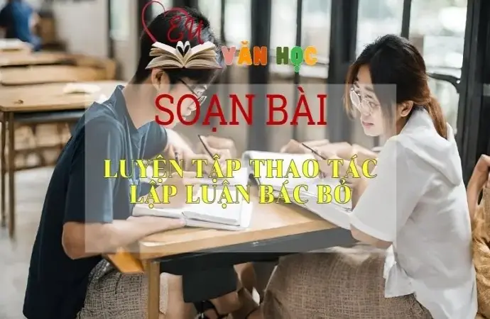 Soạn bài Luyện tập thao tác lập luận bác bỏ - Ngữ Văn Lớp 11