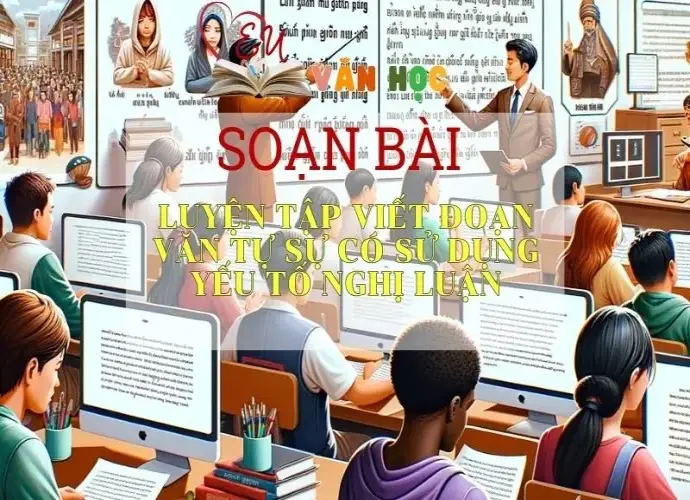 Soạn bài Luyện tập viết đoạn văn tự sự có sử dụng yếu tố nghị luận - Ngữ văn 9