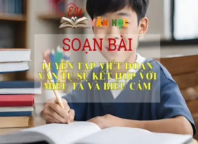 Soạn bài Luyện tập viết đoạn văn tự sự kết hợp với miêu tả và biểu cảm - Ngữ văn lớp 8