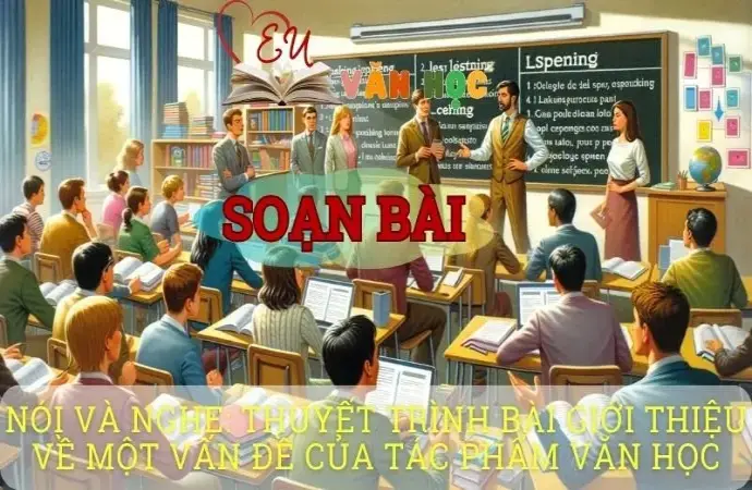 Soạn bài Thuyết trình bài giới thiệu về một vấn đề của tác phẩm văn học - Ngữ văn 8 Cánh Diều