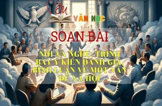 SOẠN VĂN BÀI TRÌNH BÀY Ý KIẾN ĐÁNH GIÁ, BÌNH LUẬN VỀ MỘT VẤN ĐỀ XÃ HỘI - SÁCH KẾT NỐI TRI THỨC LỚP 11 TẬP 1