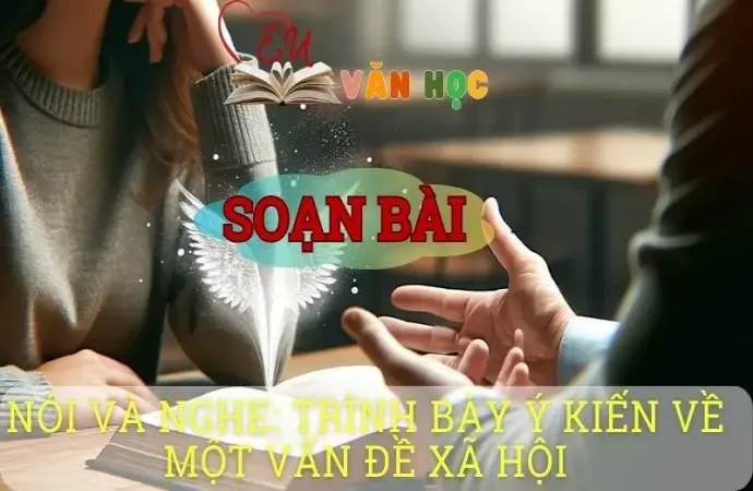 Soạn bài Nói và nghe: Trình bày ý kiến về một vấn đề xã hội - Ngữ văn 8 tập 1 Cánh diều