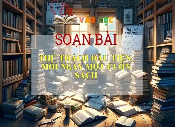 Soạn bài Thách thức đầu tiên Mỗi ngày một cuốn sách  Ngữ văn 6 tập 2 Kết nối tri thức