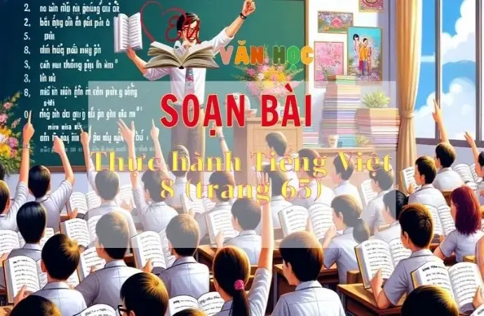 Soạn bài Thực hành Tiếng Việt 8 - Sách Chân trời sáng tạo trang 65 Ngữ Văn 11 tập 2