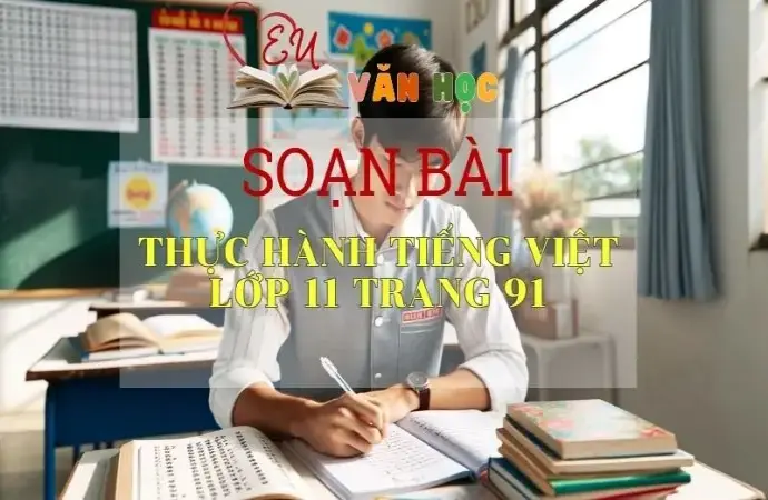 Soạn bài Thực hành tiếng Việt lớp 11 trang 91 - Sách Cánh Diều Lớp 11