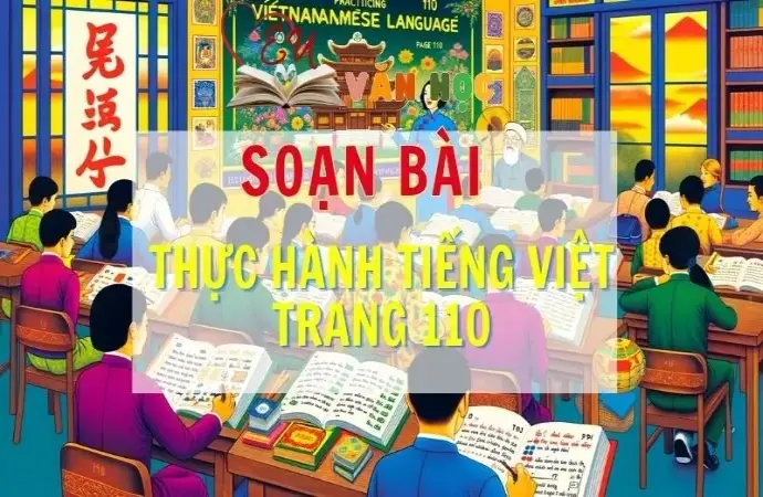 SOẠN VĂN BÀI THỰC HÀNH TIẾNG VIỆT TRANG 112 - SÁCH KẾT NỐI TRI THỨC LỚP 11 TẬP 1