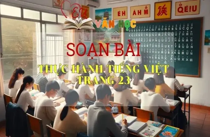 Soạn bài Thực hành tiếng Việt trang 23 - Sách Cánh Diều Lớp 11