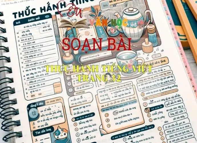 SOẠN BÀI THỰC HÀNH TIẾNG VIỆT TRANG 32- SÁCH CÁNH DIỀU LỚP 10 TẬP 1