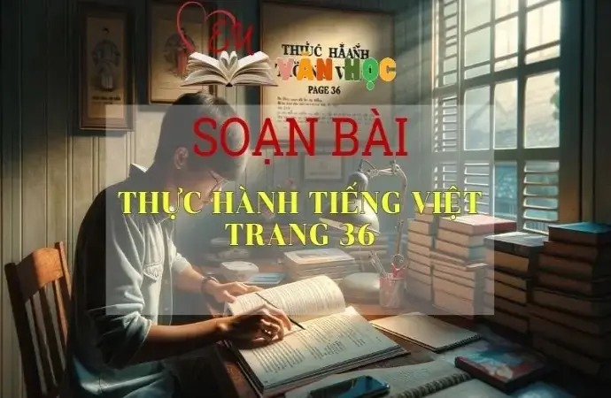 SOẠN VĂN BÀI THỰC HÀNH TIẾNG VIỆT TRANG 36 - SÁCH KẾT NỐI TRI THỨC LỚP 11 TẬP 1