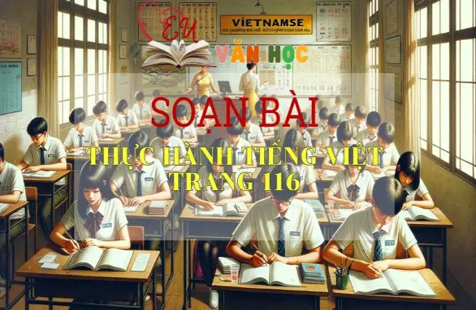 Soạn bài Thực hành tiếng Việt trang 116 - Sách Cánh Diều Lớp 11