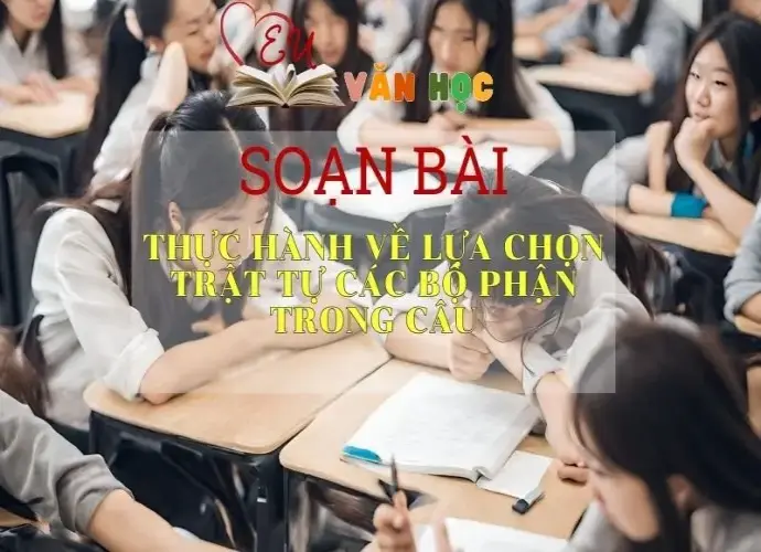 Soạn bài Thực hành về lựa chọn trật tự các bộ phận trong câu - Ngữ Văn Lớp 11