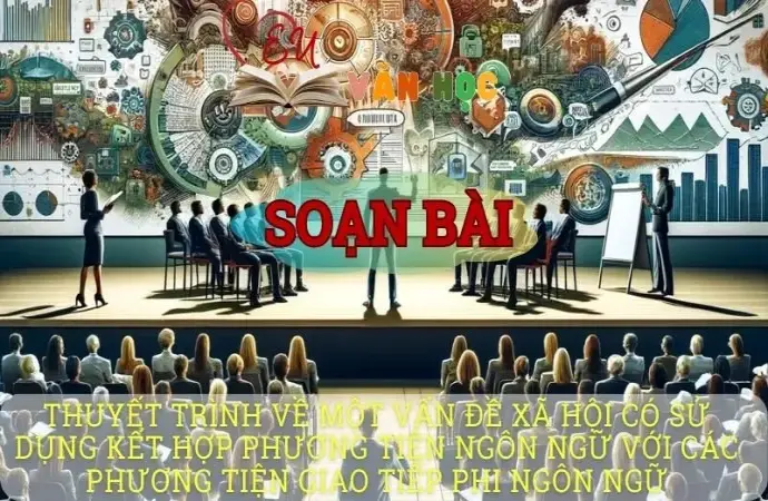 Soạn bài Thuyết trình về một vấn đề xã hội có sử dụng kết hợp phương tiện ngôn ngữ với các phương tiện giao tiếp phi ngôn ngữ - Ngữ văn 10 Chân trời sáng tạo