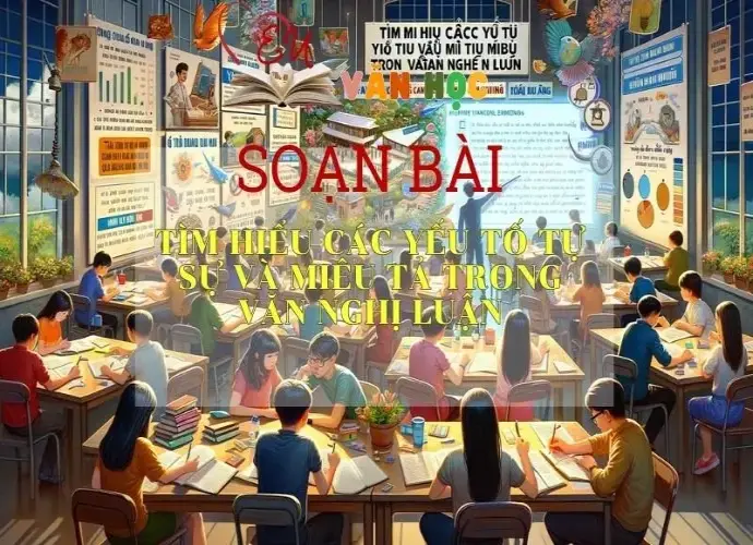 Soạn bài Tìm hiểu các yếu tố tự sự và miêu tả trong văn nghị luận  SGK Ngữ văn 8