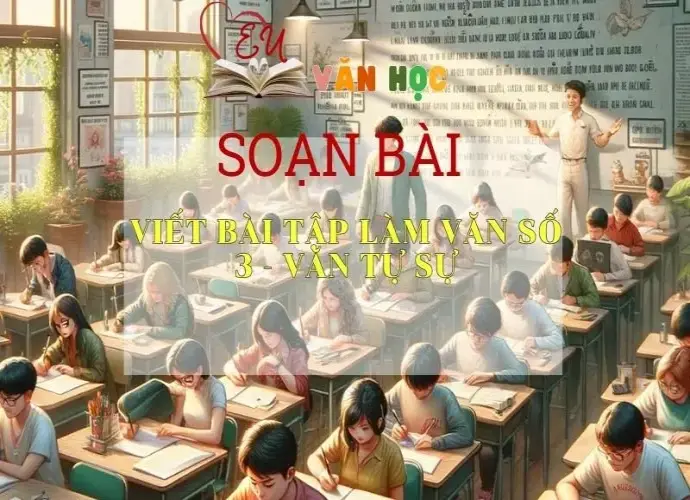 Soạn bài Viết bài tập làm văn số 3 - Văn tự sự - Ngữ văn 9