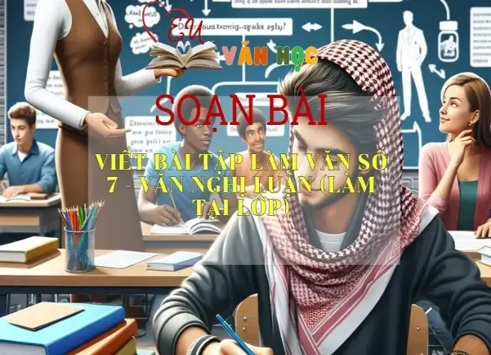 Soạn bài Viết bài tập làm văn số 7-Văn nghị luận( làm tại lớp) SGK Ngữ văn 8