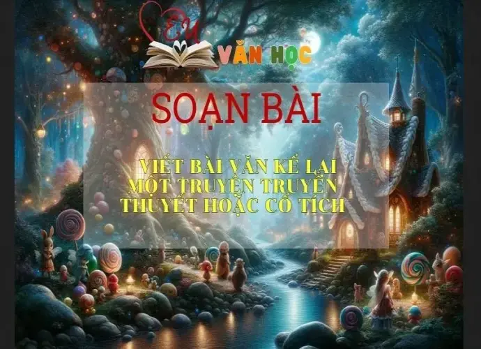 Soạn bài Viết bài văn Kể lại một truyện truyền thuyết hoặc cổ tích sách Cánh Diều - Ngữ Văn Lớp 6