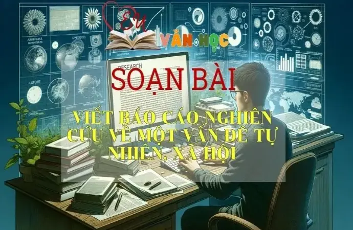 SOẠN VĂN BÀI VIẾT BÁO CÁO NGHIÊN CỨU VỀ MỘT VẤN ĐỀ TỰ NHIÊN, XÃ HỘI - SÁCH KẾT NỐI TRI THỨC LỚP 11 TẬP 1