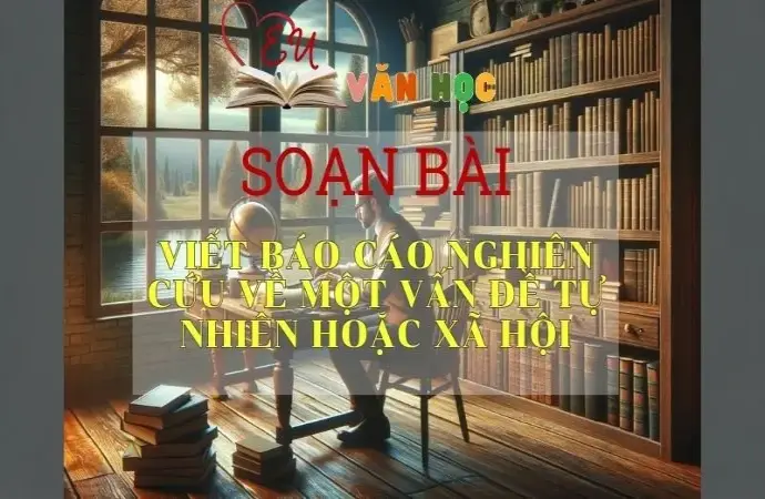 Soạn bài Viết báo cáo nghiên cứu về một vấn đề tự nhiên hoặc xã hội - Sách Chân trời sáng tạo lớp 11