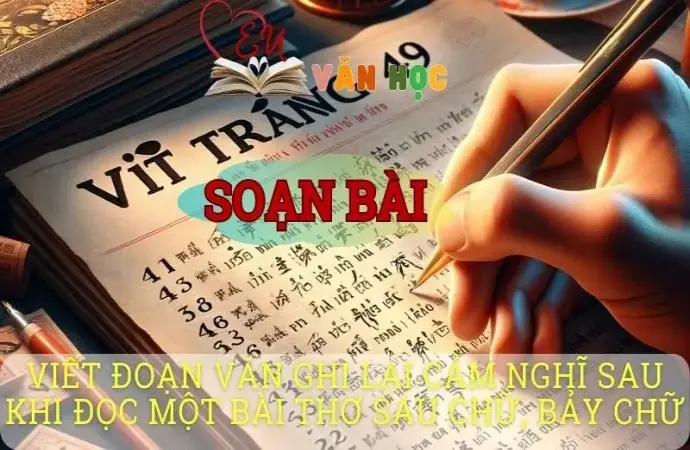 Soạn bài Viết đoạn văn ghi lại cảm nghĩ sau khi đọc một bài thơ sáu chữ, bảy chữ - Ngữ văn 8 tập 1 Cánh diều