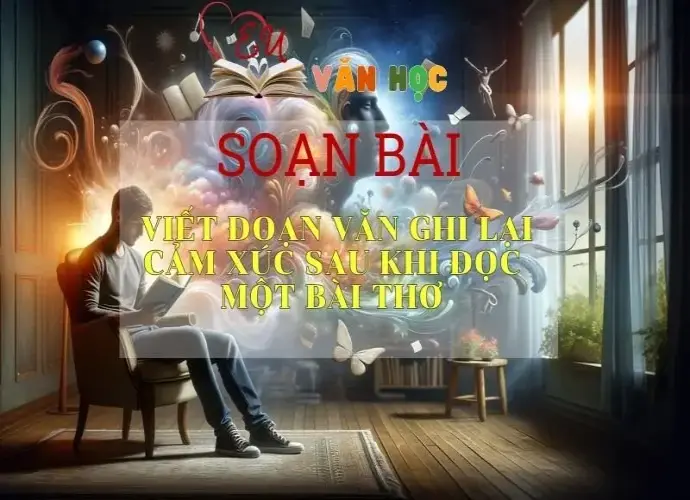 Soạn bài Viết đoạn văn ghi lại cảm xúc sau khi đọc một bài thơ - ngữ văn 7 tập 2 - sách Cánh Diều