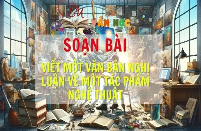 SOẠN VĂN BÀI VIẾT MỘT BÀI VĂN NGHỊ LUẬN VỀ MỘT TÁC PHẨM NGHỆ THUẬT - SÁCH KẾT NỐI TRI THỨC LỚP 11 TẬP 2