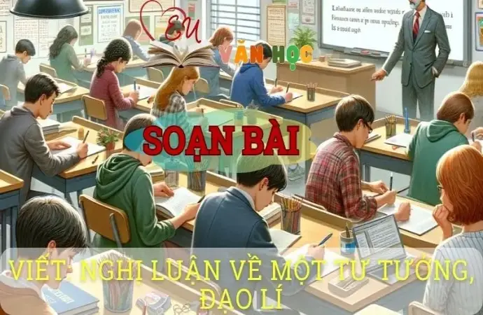 Soạn bài Viết Nghị luận về một tư tưởng, đạo lí - Ngữ văn 8 Cánh Diều