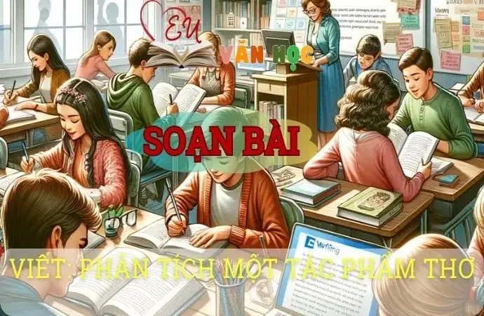 Soạn bài Viết Phân tích một tác phẩm thơ - Ngữ văn 8 Cánh Diều