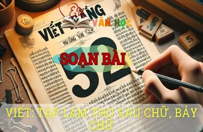 Soạn bài Viết: Tập làm thơ sáu chữ, bảy chữ - Ngữ văn 8 tập 1 Cánh diều